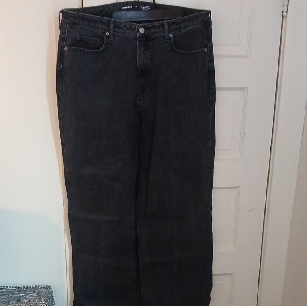 Old Navy Women's High Rise Black Jeans